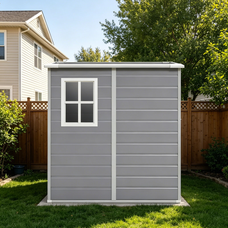 Outdoor Garden  Plastic Storage Shed