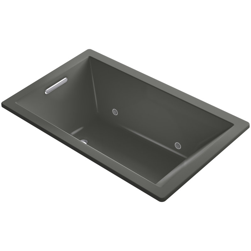 Baignoire de trempage 60" x 36" Underscore, Gris tonnerre