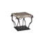 Atlas Figurine/4 Legs End Table