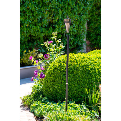 Thorben 160cm Metal Citronella Garden Torch