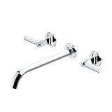 Modelle Wall Mount Tub Filler Trim With C-Spout