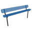 Banc en bois texturé gris, extensible, 2,44 m (8 pi), avec dossier, à encastrer-1606304392-1606304402
