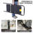 3 Step Ladder,Metal Ladder,Folding Step Stool Pass 800 lbs Load Testing,Library Ladder,Decorative Kitchen Step Ladder