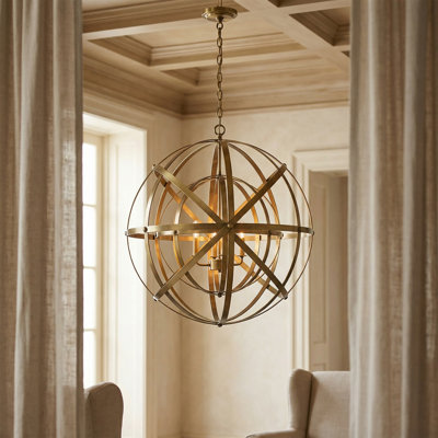 Alchemy 4 - Light Globe Chandelier