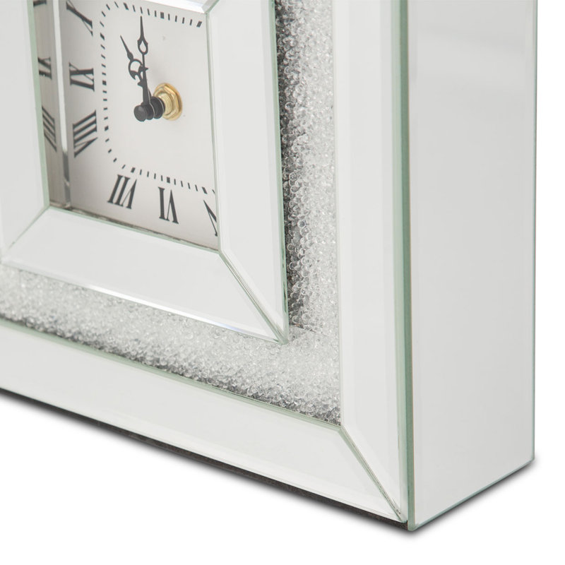 Montreal Scandinavian Roman Numeral Electric Tabletop Clock in