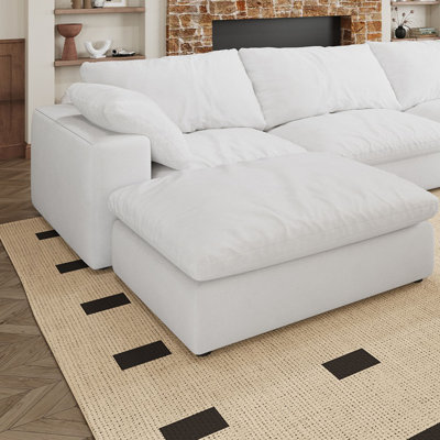 Sofa Ottoman, 1PC Ottoman, Living Room Ottoman