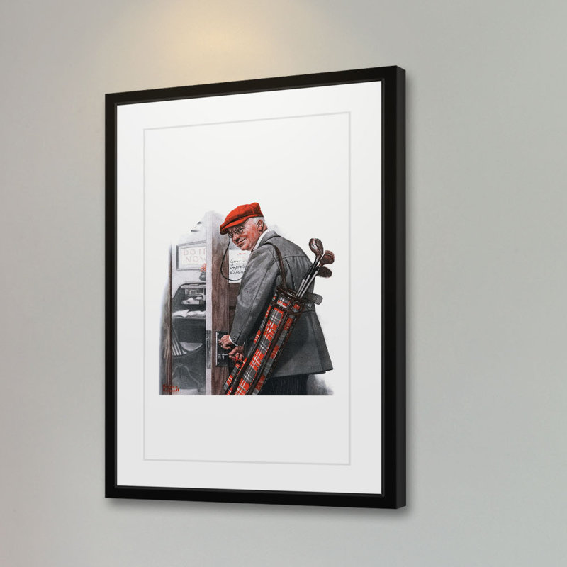 Norman Rockwell - Wrapped Canvas Print, 61 cm H x 41 cm W