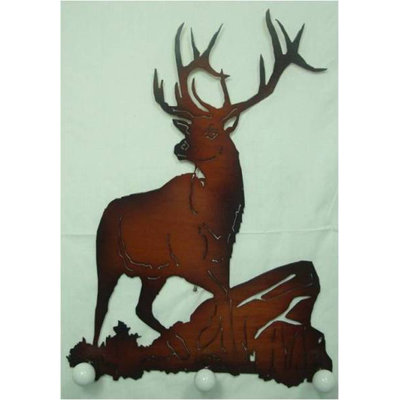 Dittmer Metal Wall Wall Mounted Coat Rack