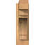 L 6 po x P 18 po x H 18 po Merced Block Rough Sayer Perspector, Western Red Cedar-113442499-109296919