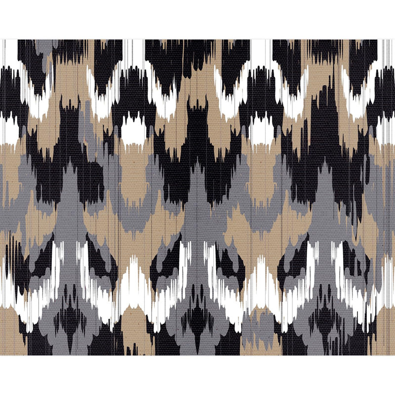 Peel & Stick Geometric Border, 96" L x 120" W