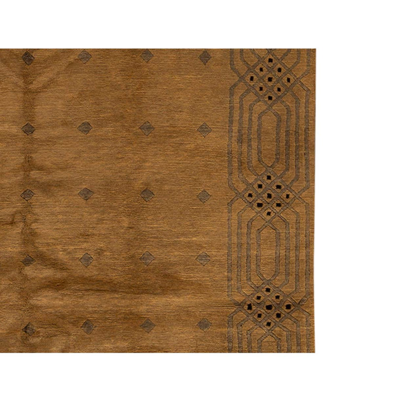 Tapis brun / beige de haute qualité