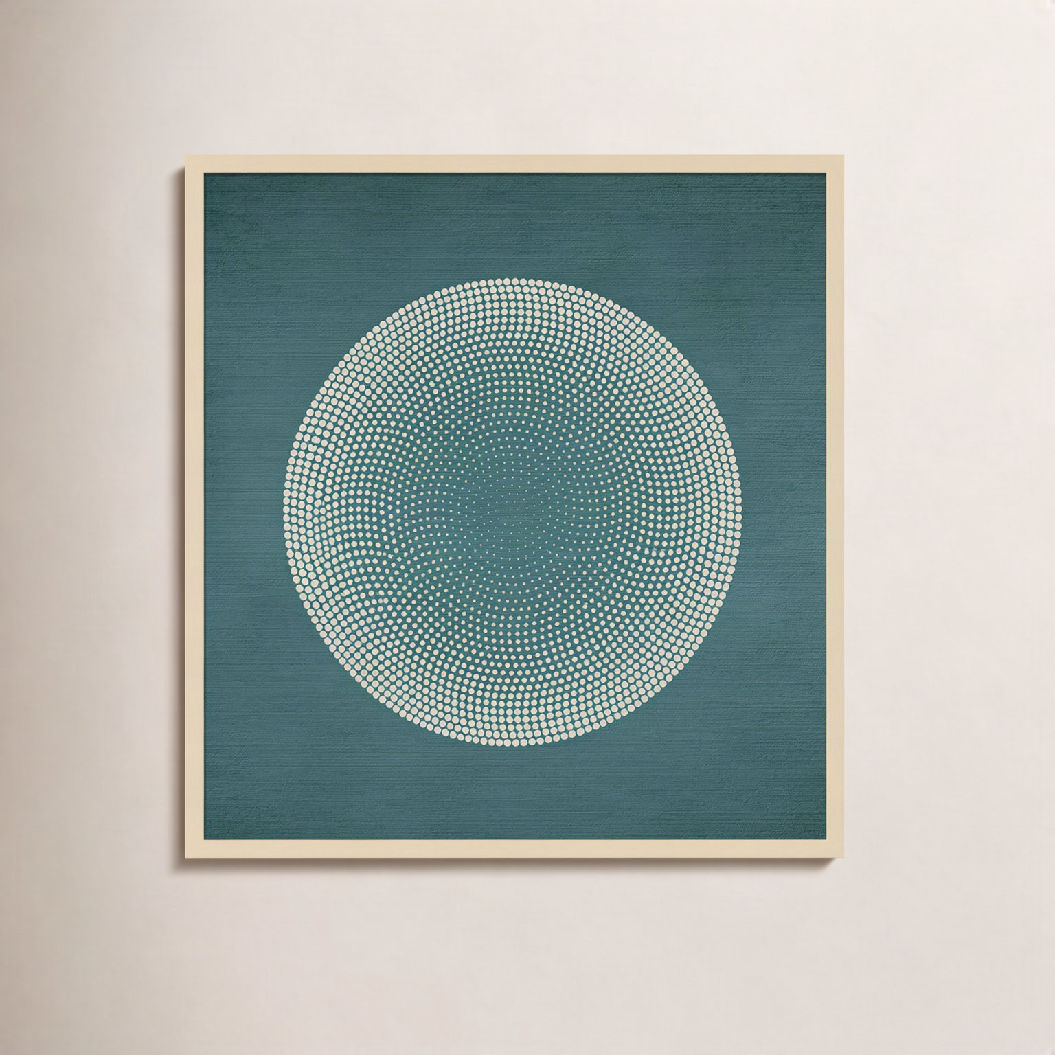 Circles Print by Incado, Brown, 33" H x 33" W x 1" D