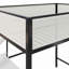Lit mezzanine avec bureau et tablettes-352110981