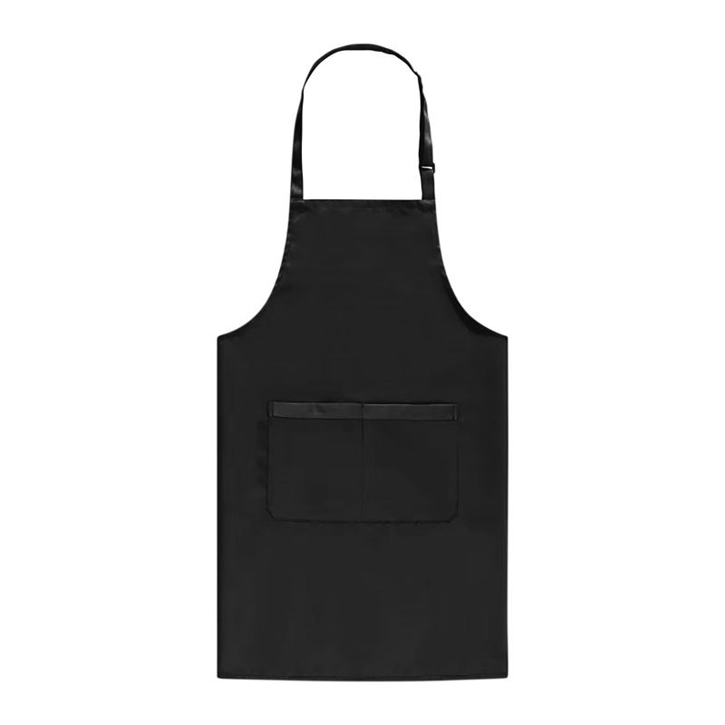 BBQ Apron For Men With Pockets, Adjustable Chef Kitchen Apron For Cooking And Cleaning, 27.6x29.5in Black, Black