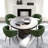Ginnie 19.09'' H Tufted Fabric Upholstered Side Chair-112309060-98041771