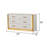 Gilta 63'' W 6 - Drawer Dresser