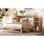 Lit escamotable double avec tiroirs et tablettes de rangement - Lit mural peu encombrant pour chambres d'amis et petites chambres. Or-2145193761-2138700510