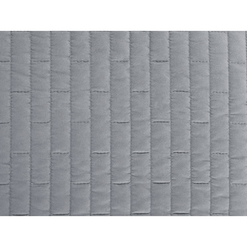South Point Hospitality 120 GSM Luxury Microfiber Sham Set, Soft Gray, King