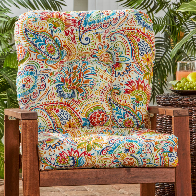 Lester Outdoor Chair Cushion, Jamboree, 1, 21" H x 21" W x 21" D