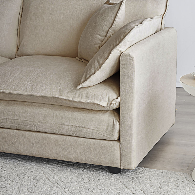 Modern Comfy Deep Single Seat Sofa