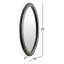 Araminta Oval Genuine Marble Mirror-423572405-426910964