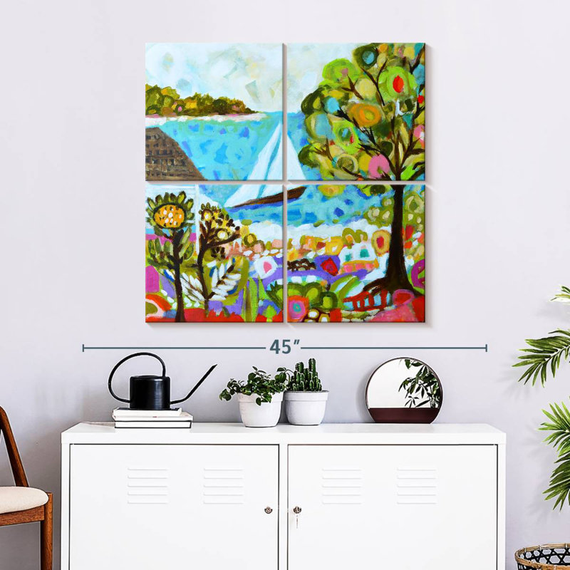 Senne Nautical Whimsy V, 32" H x 32" W