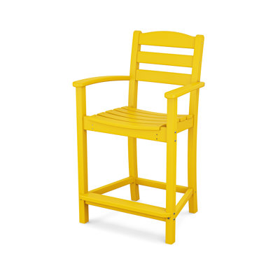 Chaise avec accoudoirs de bar POLYWOOD La Casa