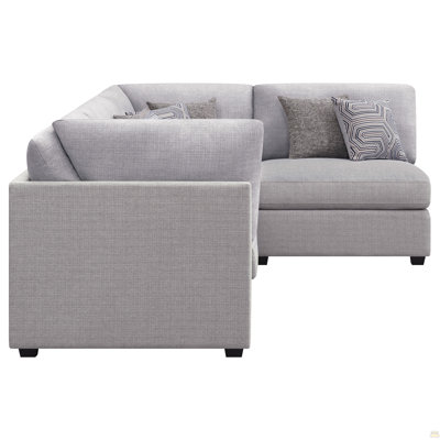 4-Piece Upholstered Sectional Sofa