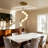 9 - Light Modern Dimmable Cluster Chandelier