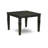 7 Piece Kitchen Table Set Consist of a Rectangle Dining Table with Butterfly Leaf and 6 Dining Chairs, Black-1680899918-1694106870