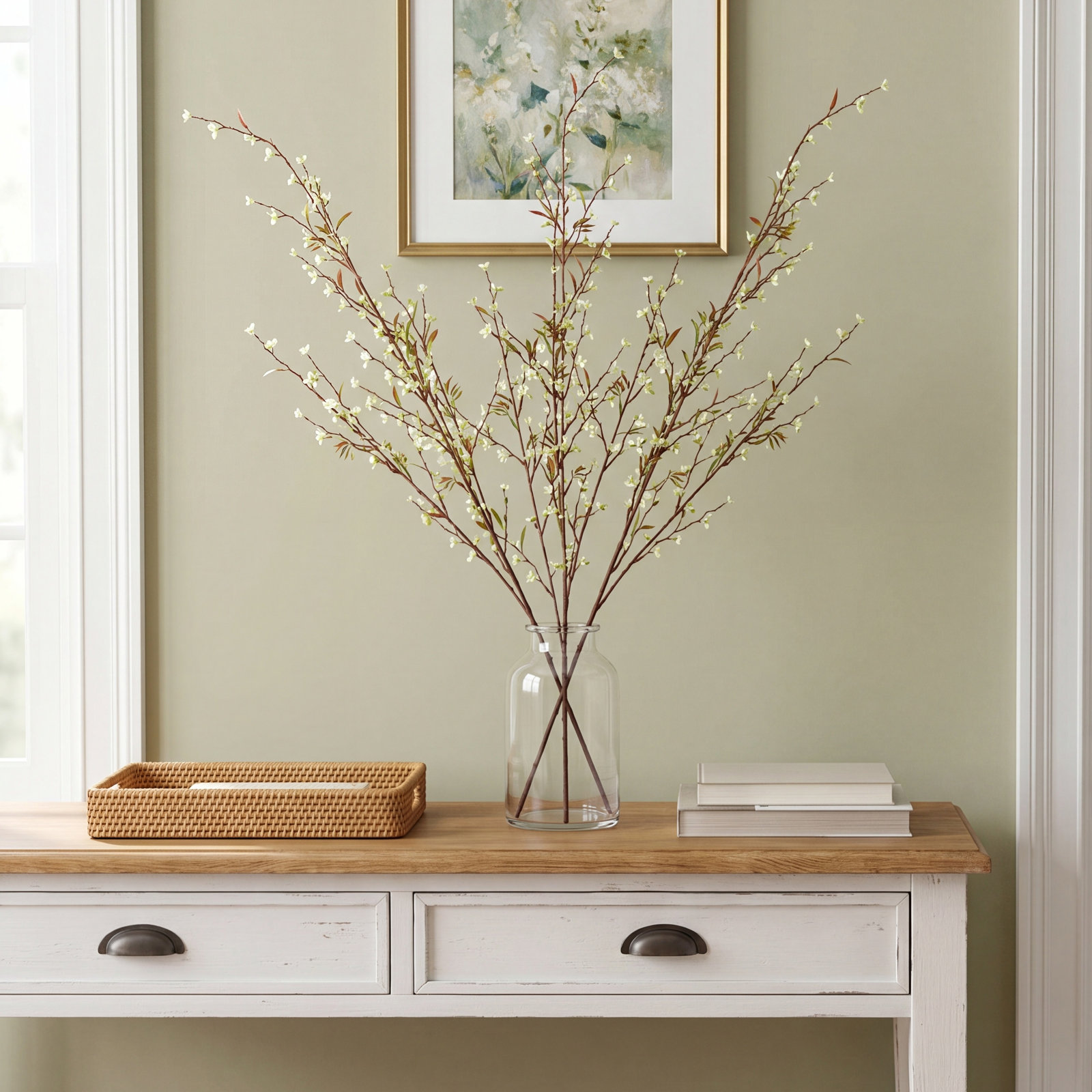 Wildflower Floral Stems, Green