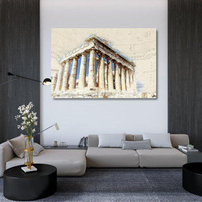 Lark Manor™ Bolokofsky, Ronald Gallery Wrapped Canvas Art Titled: Acropolis IV