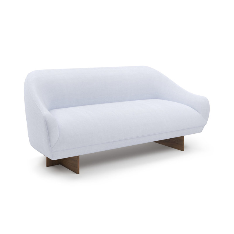 Canapé Elouise, H 32 po x l 72 po x P 33 po, Blanc