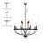 Pippy 12 - Light Geometric Chandelier-1562673839