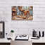 «Boxer In The Kitchen» par Rich Monet, art mural sur toile-814648073