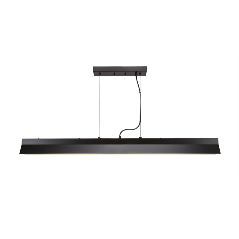 Luminaire suspendu géométrique 1 lumières simple Wadsworth, Espresso