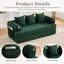 3 Seater Corduroy Sofa-717764786