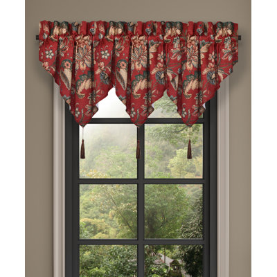 Enchanted Garden Window Ascot Valance
