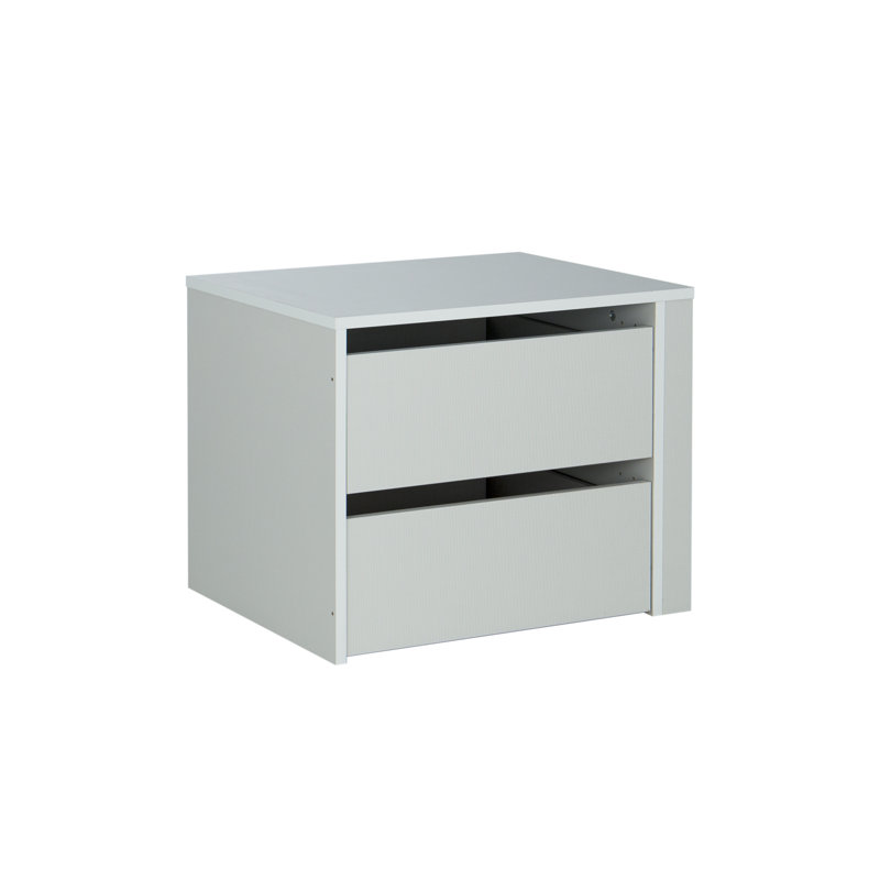 59cm W Manufactured Wood Bedside Table