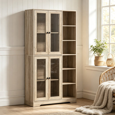 4 -Door Rectangle Accent Cabinet