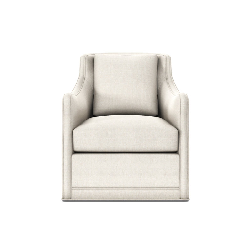 Arcadia Swivel Chair, Dresden Cloud
