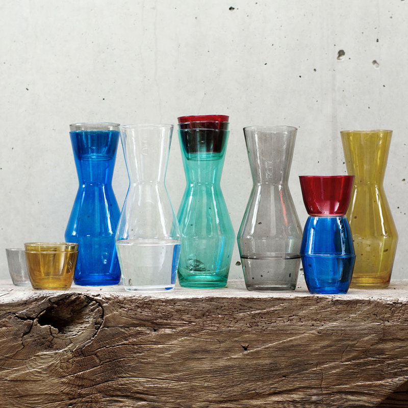 1L Carafe, Turquoise
