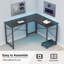 Bureau de jeu en L-444847006