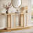70.9" Extra Long Console Table with Arcylic Base