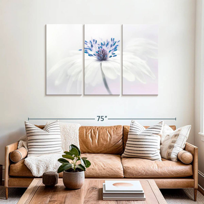 Fleur Harnek Anemone Blanda, H 36 po x l 57 po