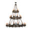 Rustic Lodge 30 - Light Chandelier