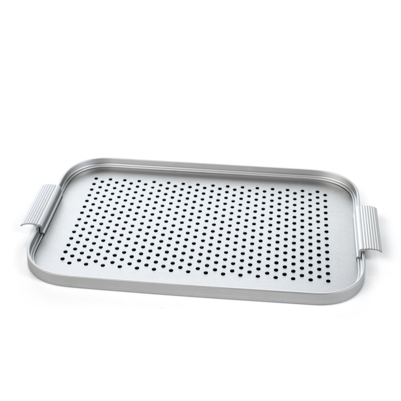 Metal Tray, 3cm H x 25.5cm W x 40.5cm D