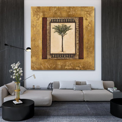 Bayou Breeze Mindeli, reproduction d'art sur toile tendue: Stately Palm I MMP413