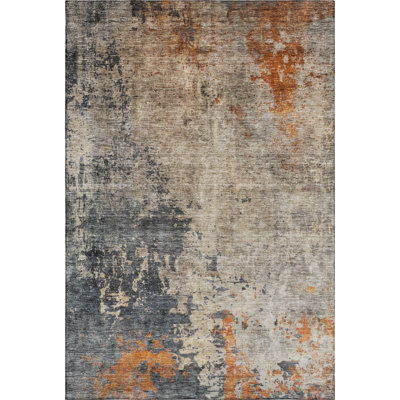 Premium Machine Washable Jessie AMF1212 Abstract Rug