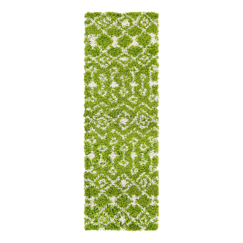 Tapis à poils longs Griego, Tapis de couloir 2 pi x 5 pi 1 po